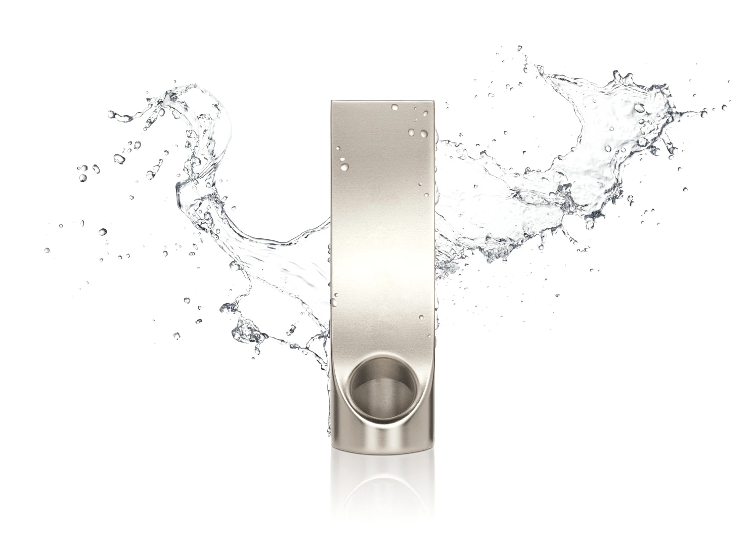 Mini Metal USB 2.0 3.0 Zinc alloy Flash Drive with Keychain Thumb Drive Water Proof USB Stick  Pendrive 64GB 128GB USB Key