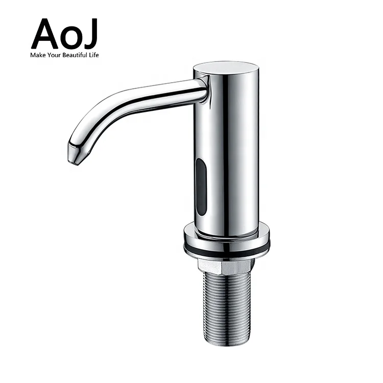 Hotel fittings chrome bathroom sensor automatic soap dispenser