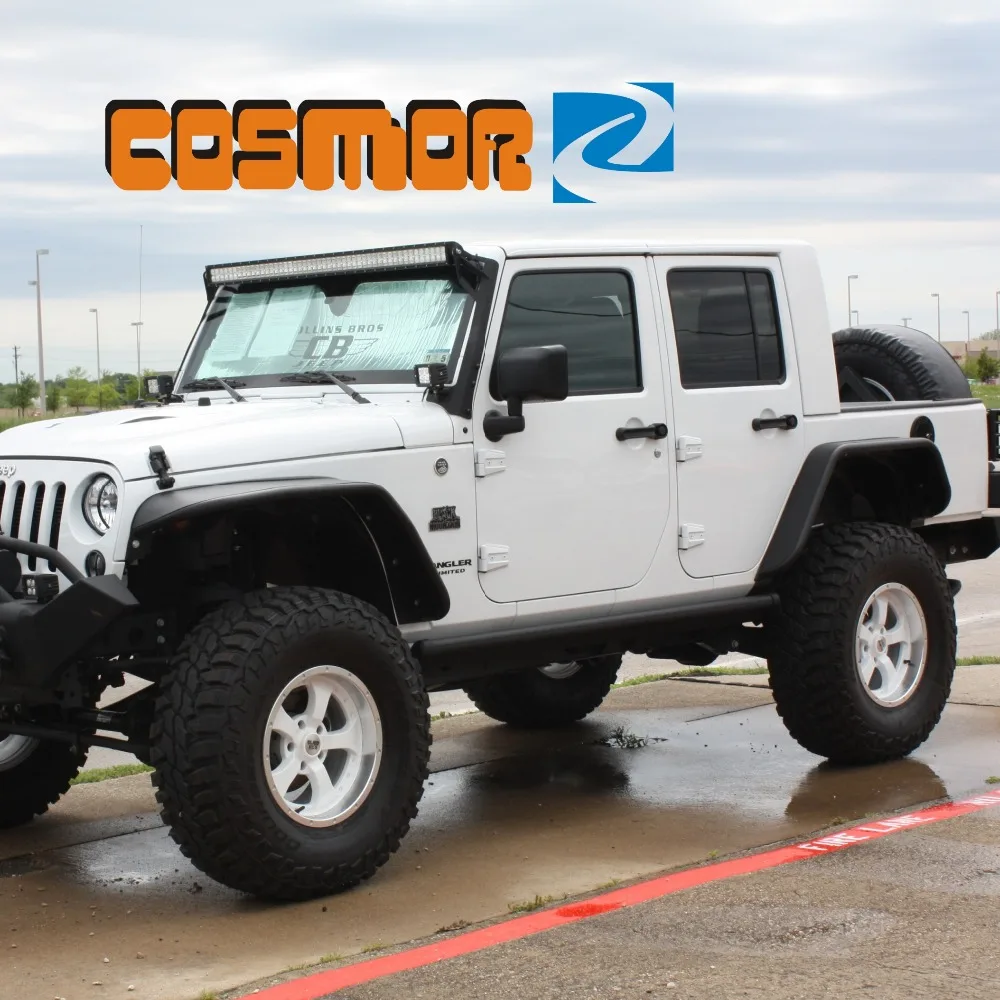 Steel Fender Flares for Jeep Wrangler JK 2007-2016