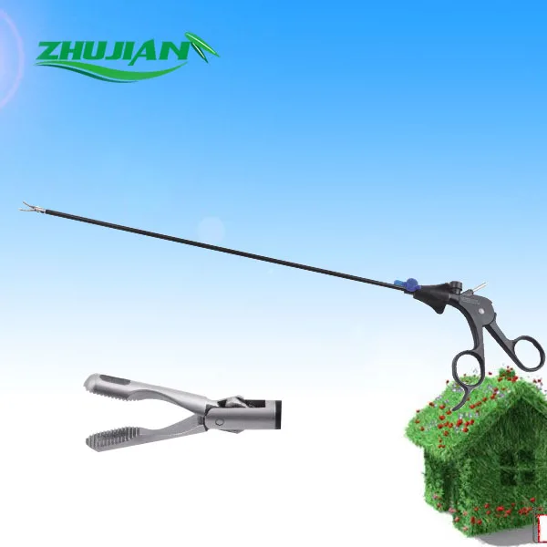 New model single port laparoscope needle holder laparoscopy needle holder 5mmx400mm laparoscopic needle holder for surgical