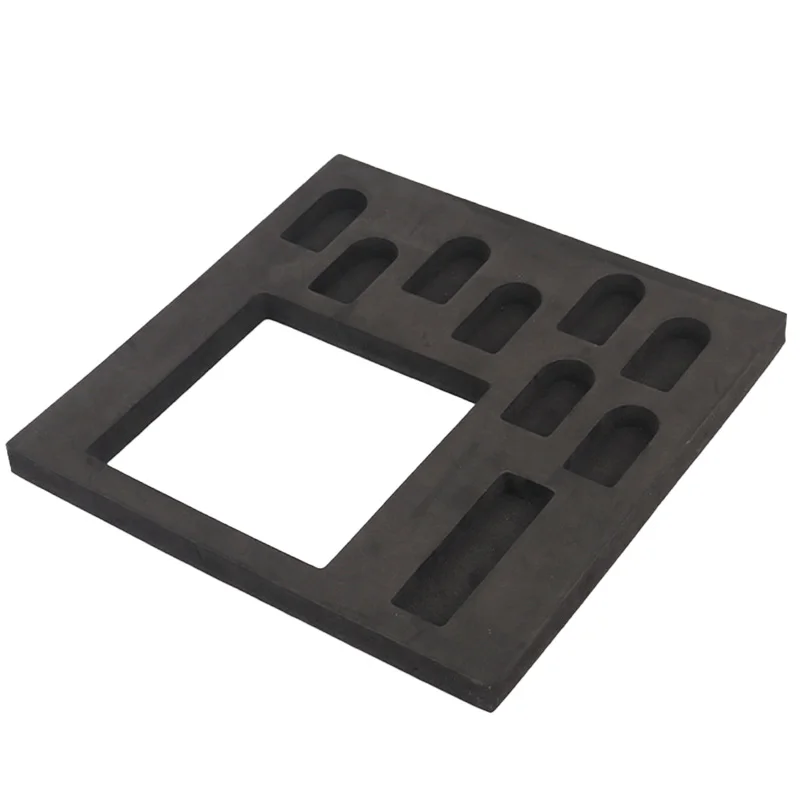 Custom molded carbon fiber EVA and EPE foam board insert EVA form liners into electronic packaging boxes