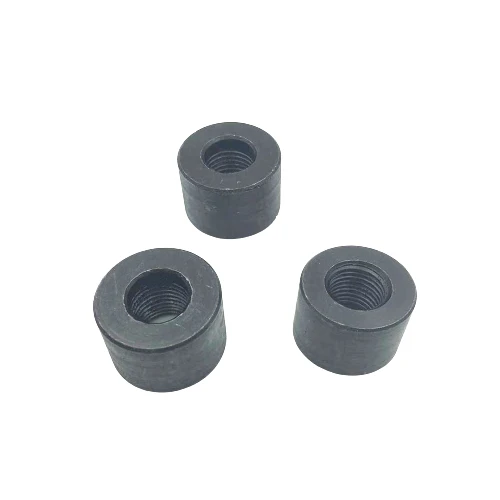 Custom Black Carbon Steel NPT Forged BSP Threaded Half Coupling