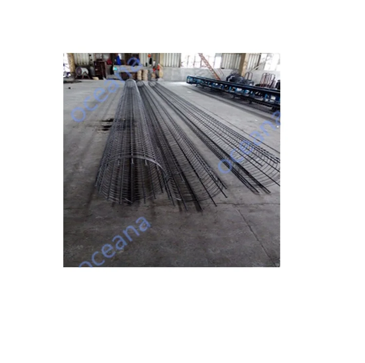 Wire cage welding machine , reinforcing cage making machine for  pole