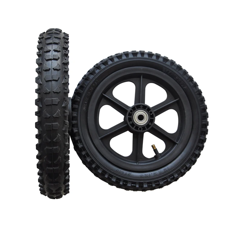 Factory Manufacture Small Wheels with Knobby Tires 12x2.125 for Cart Trailer