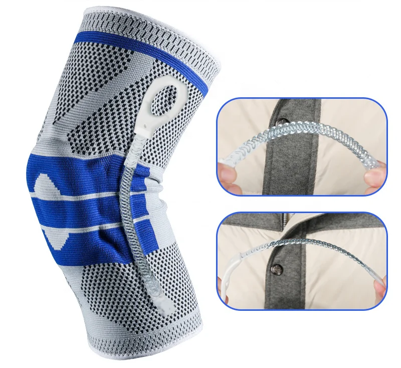 High Elastic Knee Support Pads Guard Outdoor Lifting Knee Sleeves wrap for Sports Protector