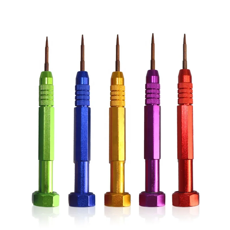 Five in One aluminium alloy material Mobile phone repair tools/Magnetic Screwdriver