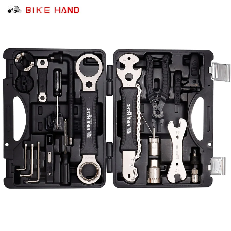 BIKEHAND YC-721 728 велосипедов инструмент комплект Множественная функция рукоятка BB Нижний Кронштейн Ступицы Колеса свободного хода педали говорил услуг