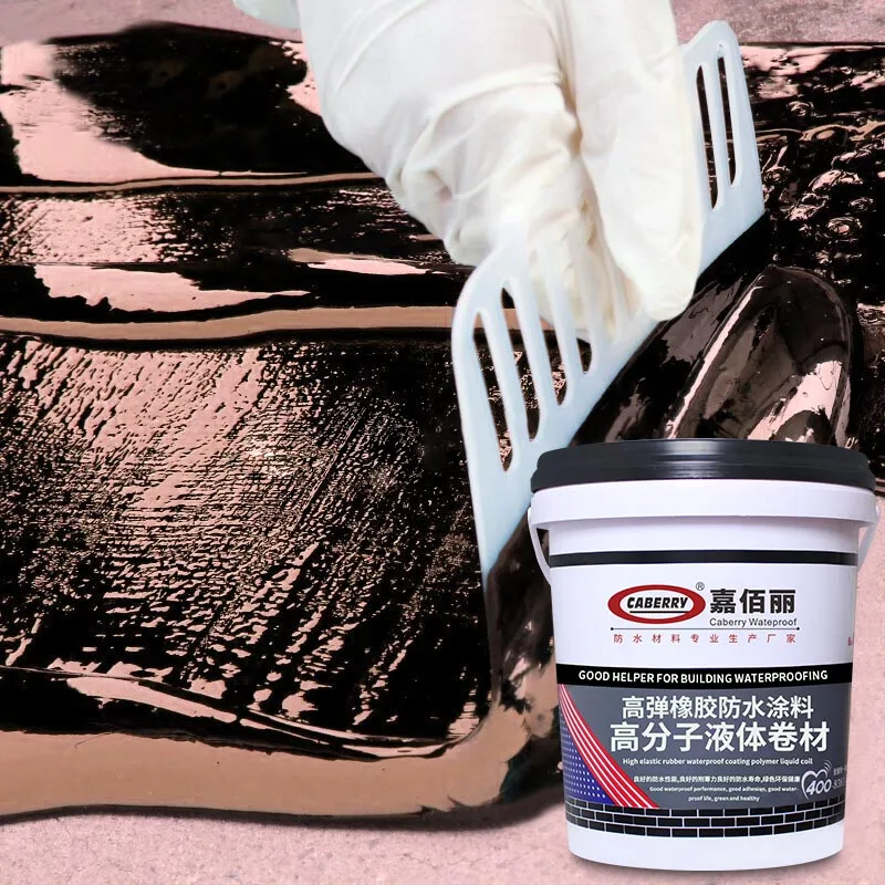 Manufacturers Wholesale SBS Liquid Coil Polymer Modified Asphalt Waterproof Coating Roof Leakage External Wall Cracks