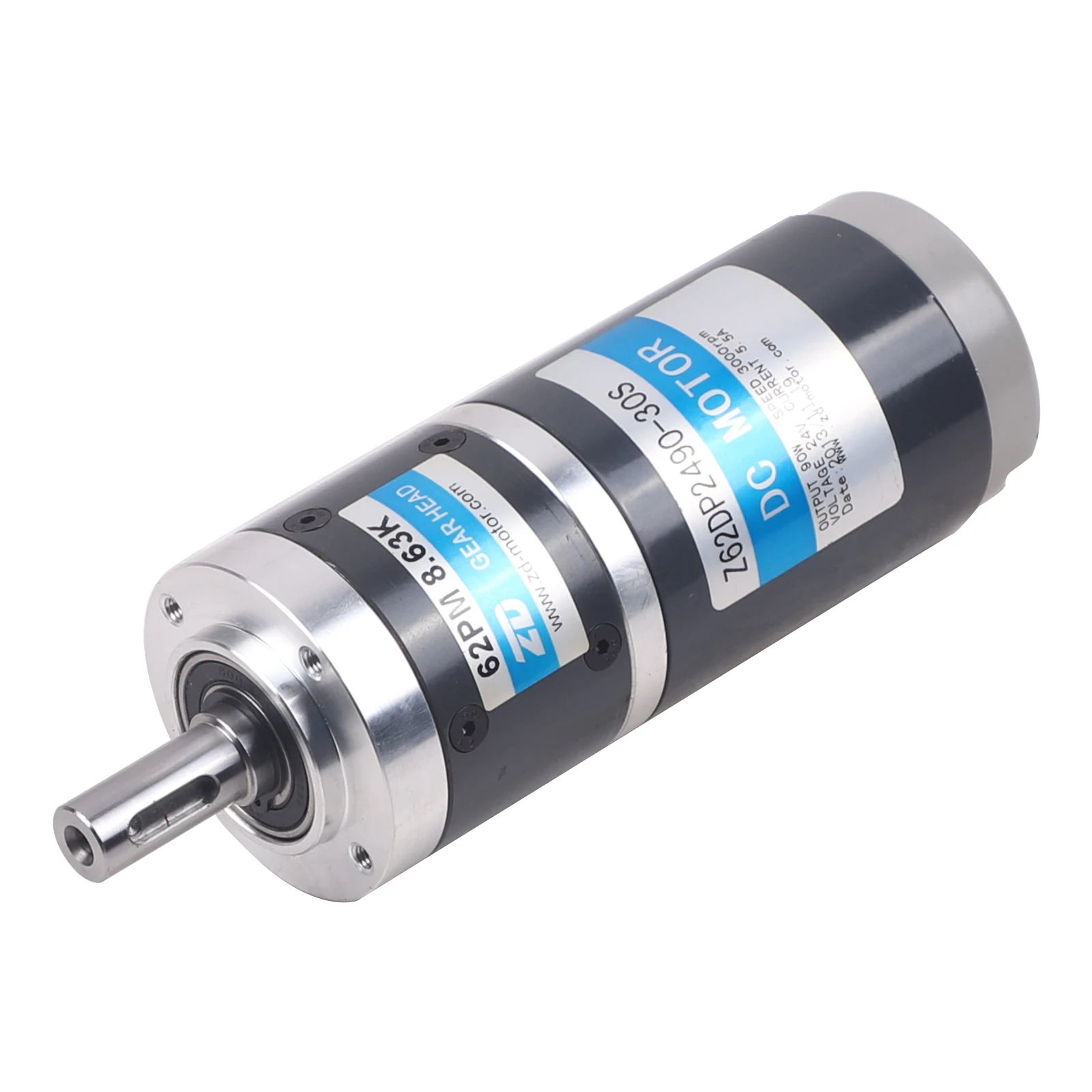 ZD 32mm 42mm 52mm 62mm 72mm 82mm High Torque Low rpm 12V-48V 10W-300W Brushless or Brushed DC Gear Motor With Planetary Gearbox
