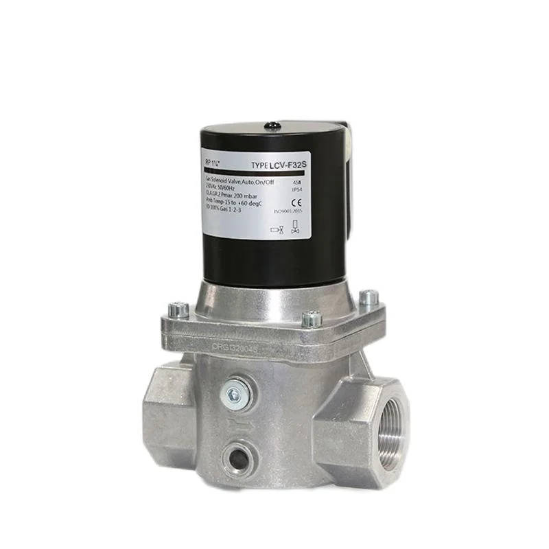 High Quality Aluminum Material Natural Gas Solenoid Safety Valve Electrically Fast Closing Solenoid Valve