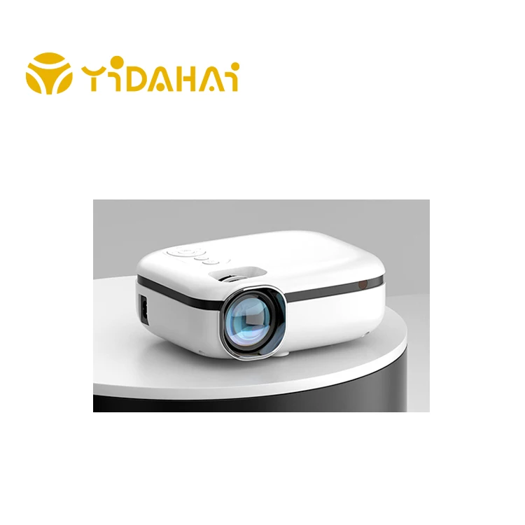Портативный проектор YIDAHAI YG720 для домашнего кинотеатра, ЖК светодиодный проектор с поддержкой 720 P, детский проектор
