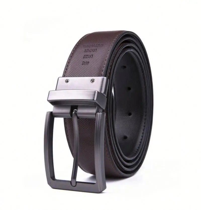 Alfa 100% Genuine Leather Belt Reversible Leather Belt For Men Leather Belt La1225