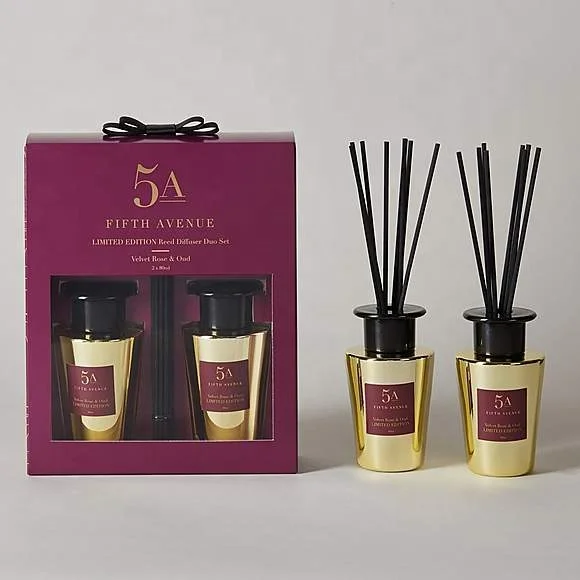 Mescente luxury home fragrance oil reed diffuser gift set