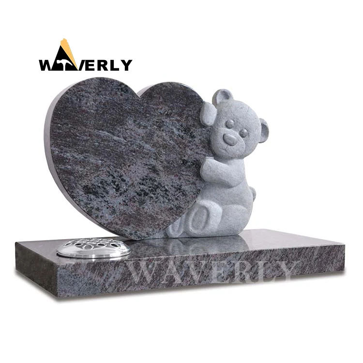 Wholesale Grave Baby Memorial Teddy Bear Headstones For Graves Tombstones And Monuments