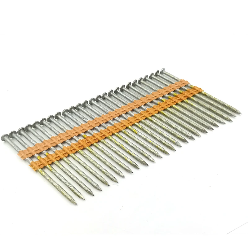 3 Inch Framing Nails, 21 Degree EG Smooth Shank Plastic Collated Nails for Framing Nailer, 3 x .131