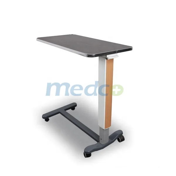 Hospital over bed food table/ dining table A035