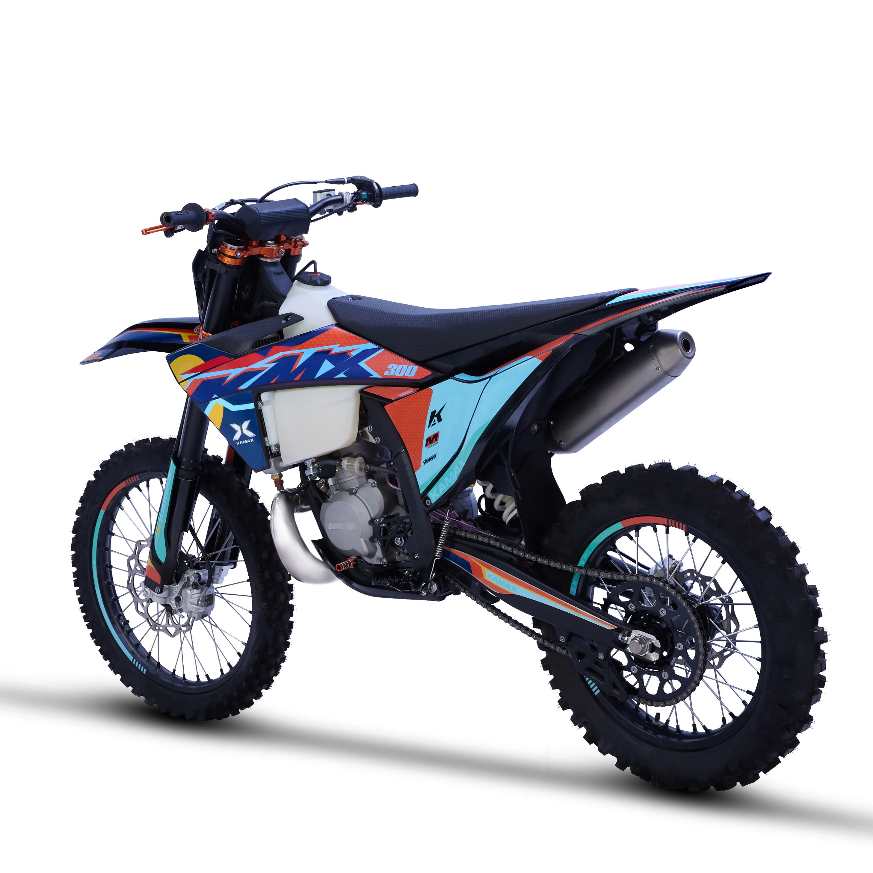 2024 Kamax мотоцикл K23 300cc 2-тактный велосипед водяное охлаждение дисковый тормоз светодиодный свет