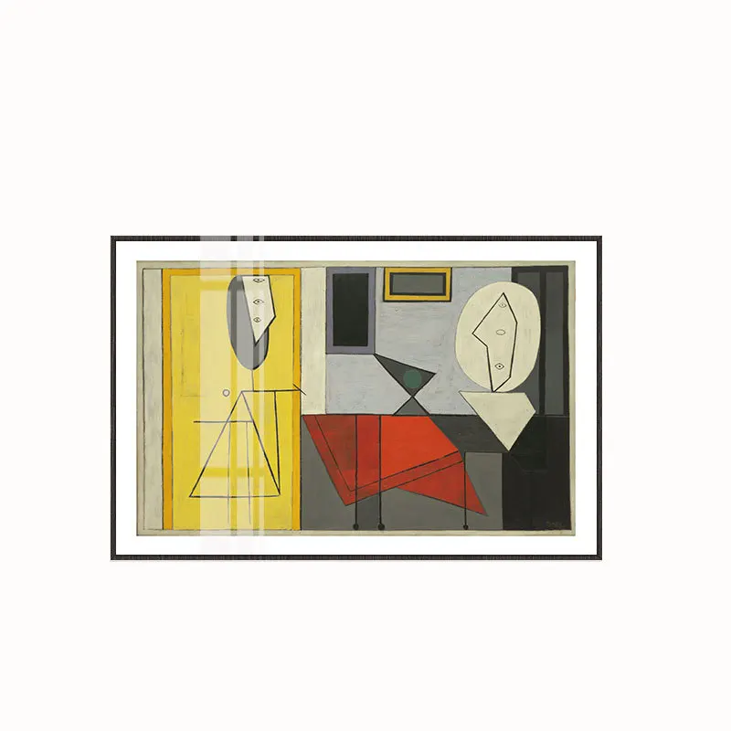 JZ  Living Room Decor Famous Wall Paintings Canvas Print Artwork Home Decorative Abstract Picasso Painting