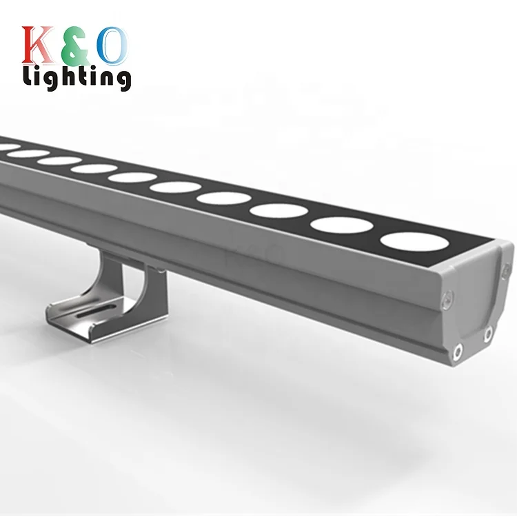 Хорошая цена теплый белый DMX512 RGBW DC 24V полоса IP65 18W 24W Светодиодный прожектор для отеля