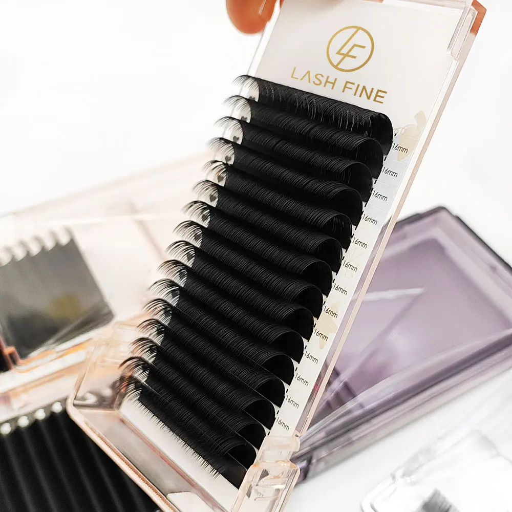 Hot Sale Individual Cashmere Lash Extensions Synthetic Mink Faux Mink Eyelash Extension Lashes