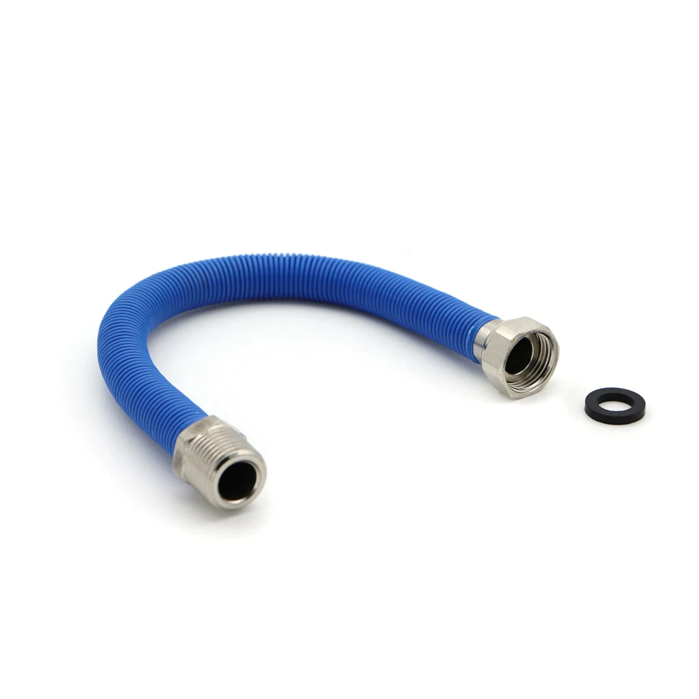 SS Flexible Metal Hose Flexible Water Hose Flexible Corrugated Gas Hose With Brass Head
