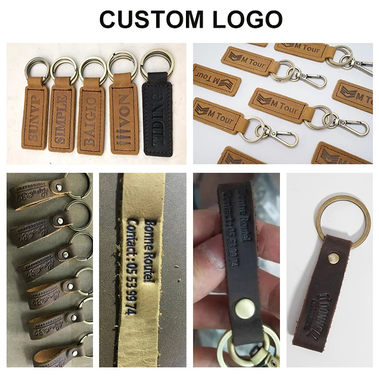 Tiding оригинальный премиум брелок для ключей из натуральной кожи Crazy Horse