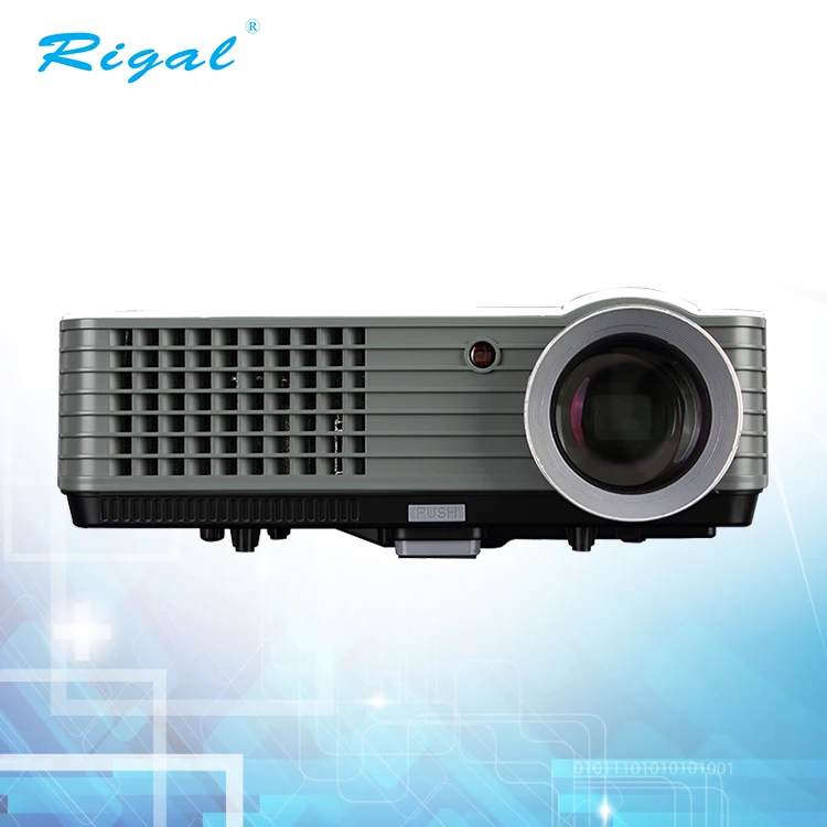 Мини кинотеатр HD светодиодный настольный ПК проектор с системой Android