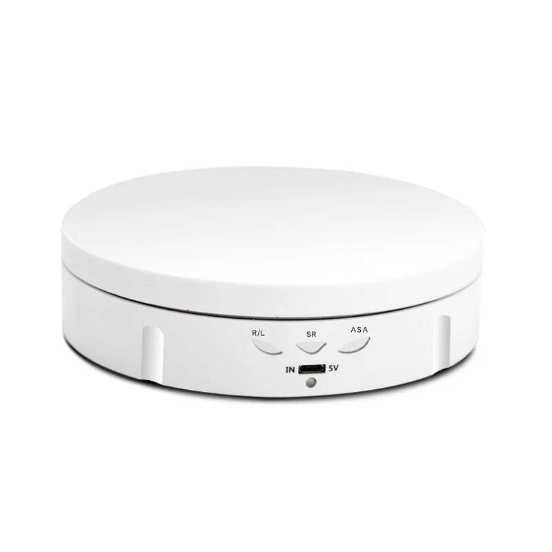 360 Electric Rotating Display Table Multi-function Rotating Turntable Jewelry Display Turntable Video Rotating Display Table