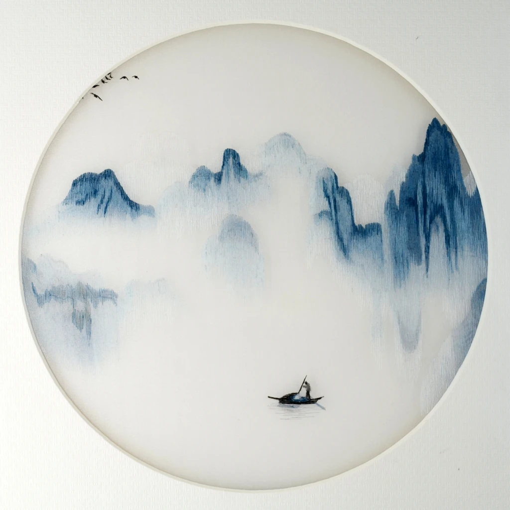 
DECARTMALL canvas 100% embroidary made silk woven picture wall art for home decoration with wood frame 