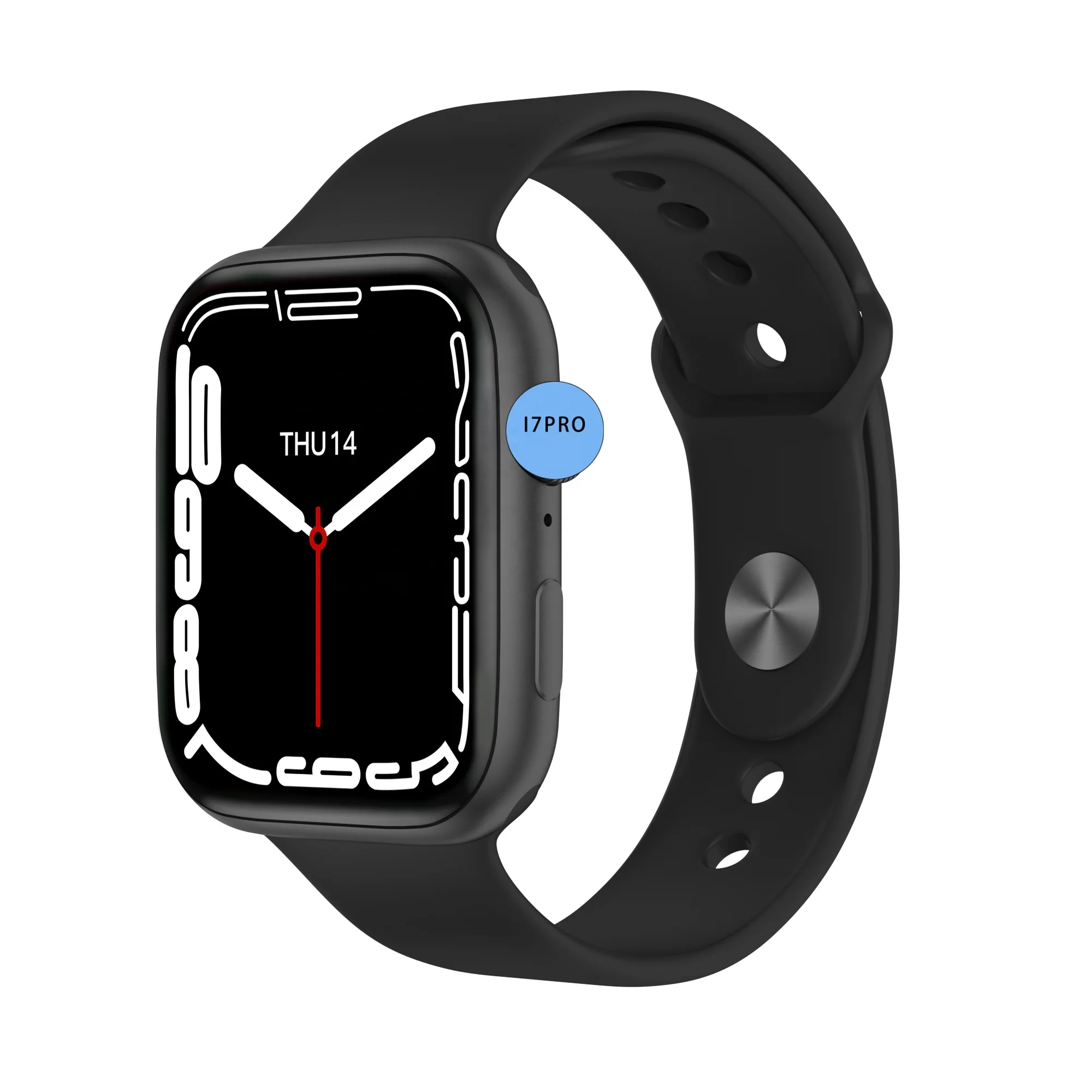 2021 Motion tracking i7 pro smart watches Respiratory temperature detection series 7 smart watch with Built in games