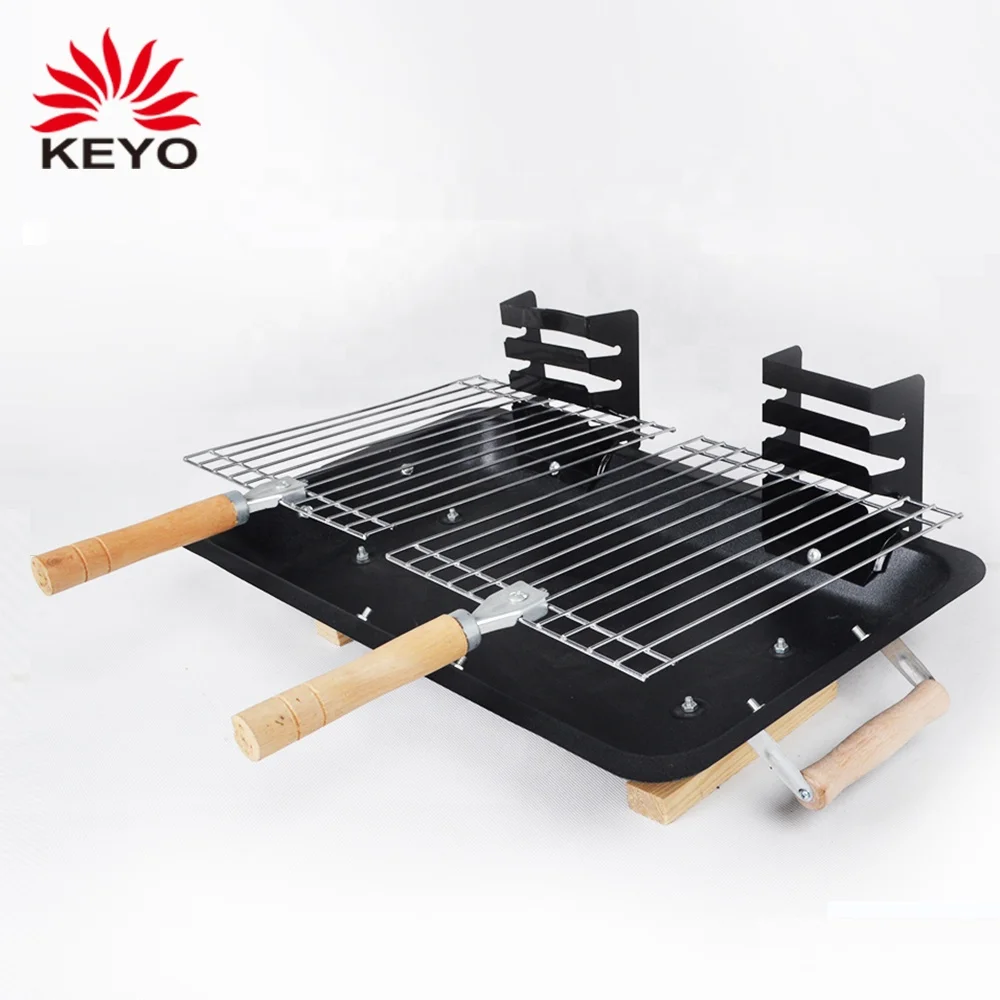 Smokeless Japanese Style Charcoal Barbecue Grill Portable Tabletop Korea Bbq Grill