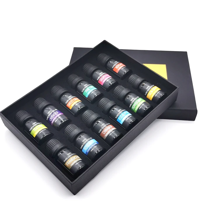 Your Custom Logo Essential Oil Set Oem 12 Pack 100% Pure Natural Diffuser Aromatherapy Essential Oil Gift Set