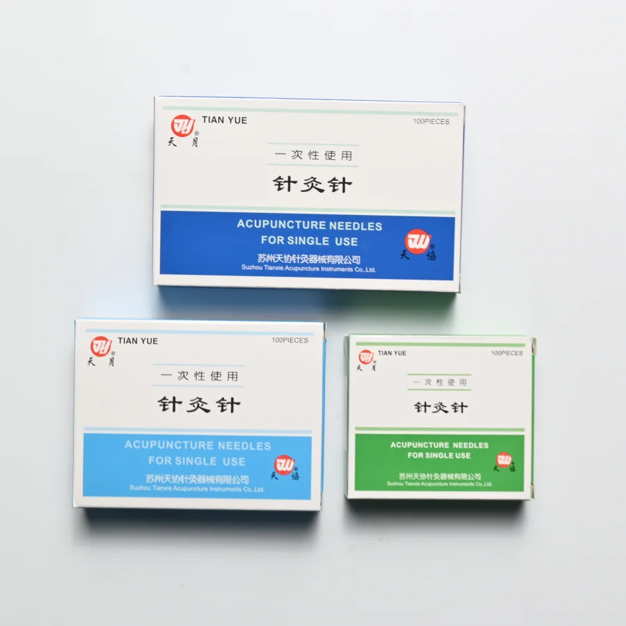 All Sizes Disposable Sterile Acupuncture Needle For Single Use Flat Handle Painless needles 13/25/40/50/60/75mm