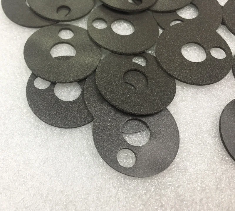 Оптовая цена изготовленное на заказ литое уплотнительное кольцо проводящая силиконовая резина с высокой проводимостью