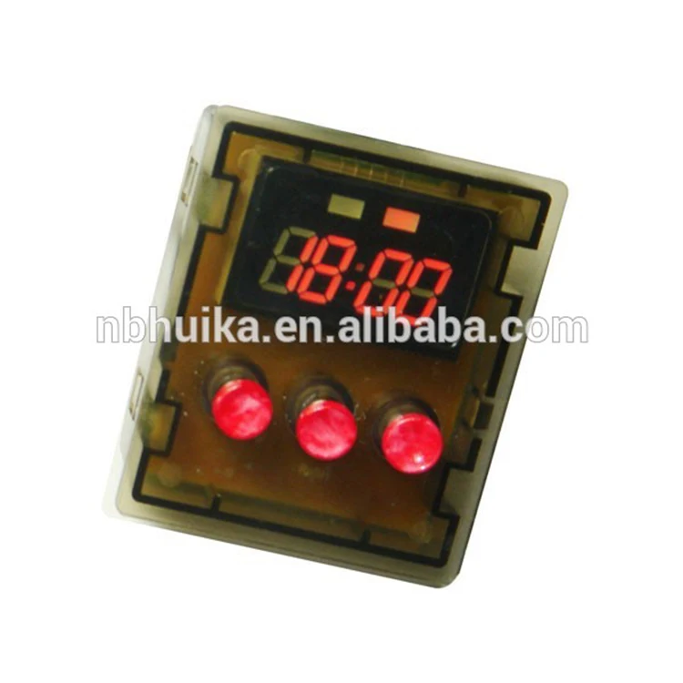 
LED display electric programmable digital toaster oven mechanical timer switch for gas cooker 