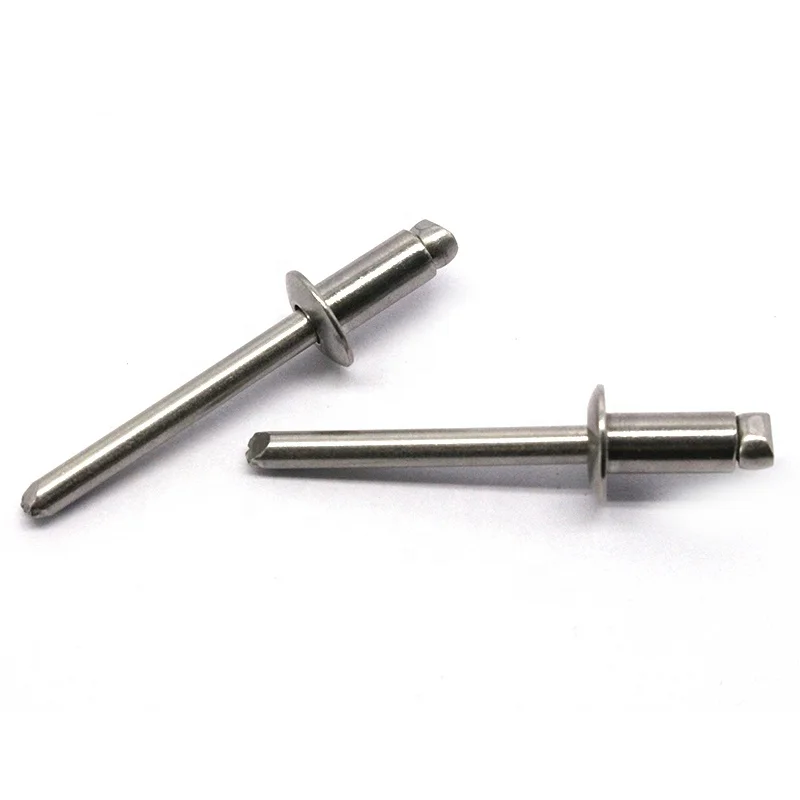Wholesale factory ss 304 stainless steel domed head  open type blind rivet