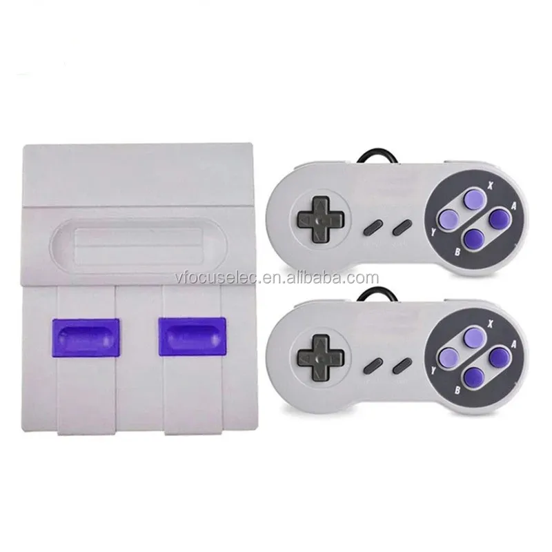  2019 супер мини SFC Ретро Классическая игровая консоль SNES встроенные 821 ТВ видеоигры с двумя