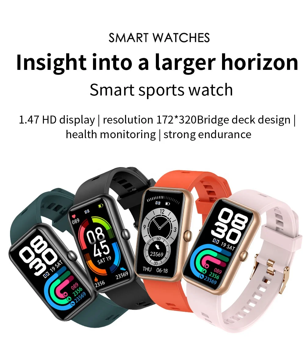 Fitness Tracker Heart Rate Monitor Touch Screen wholesale Smart Watch X28