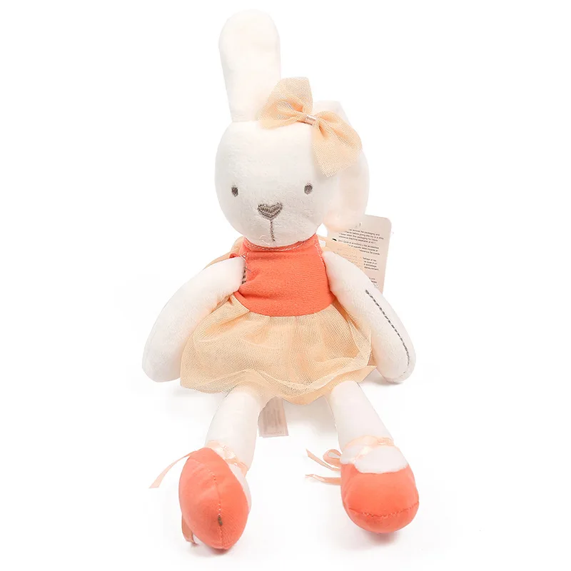 
2020 Cute Rabbit Doll Baby Soft Plush Toys For Children Bunny Sleeping Toys For Infants 
