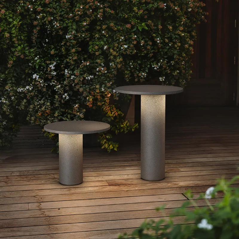 Lumind garden lamp waterproof black garden light outdoor wall lamp Lawn led outdoor landscape courtyard lawn lamp garden light