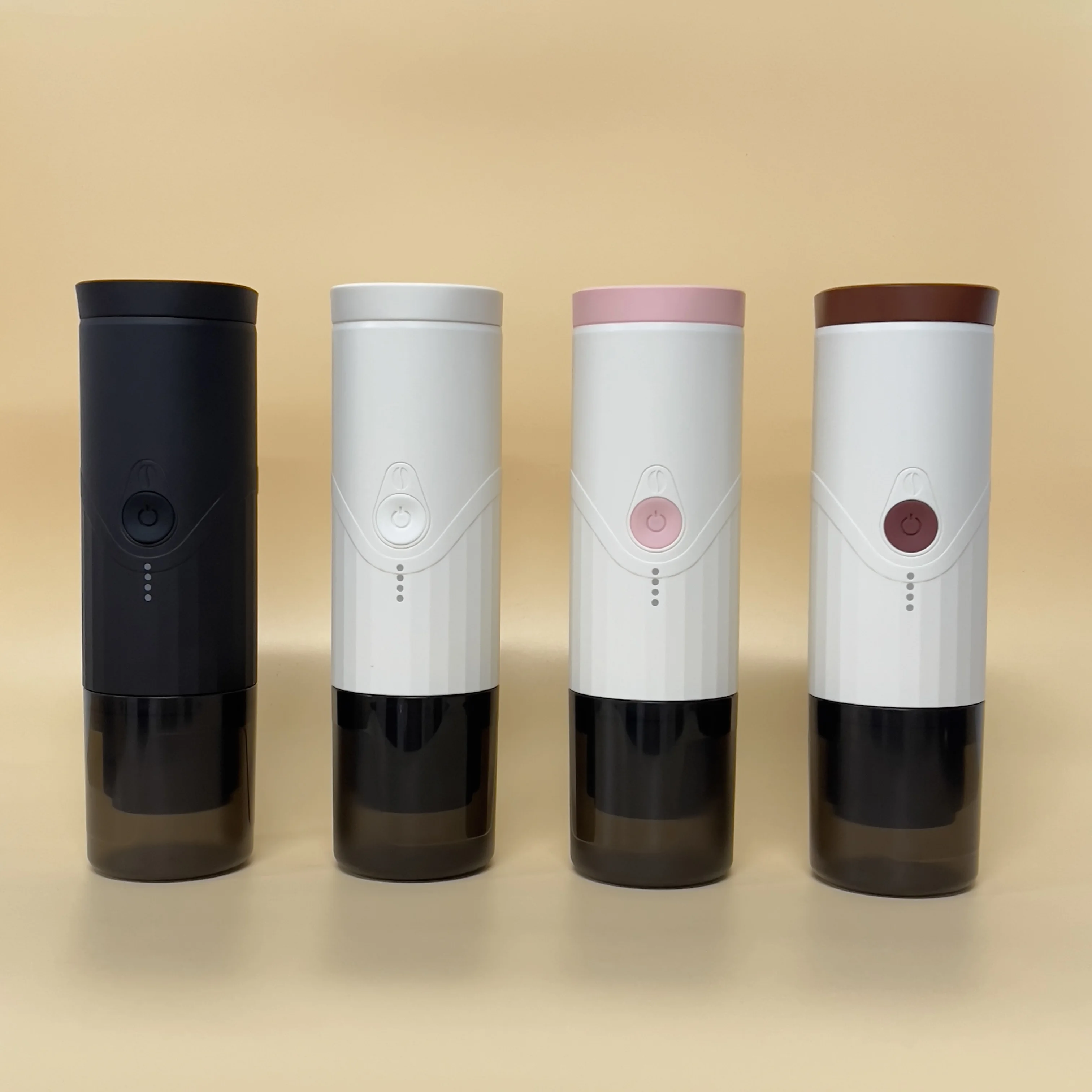 Different Color Espresso Gift Coffee Maker Portable Coffee Maker Rechargeable with Stand New High Quality Outdoor Aluminum OEM