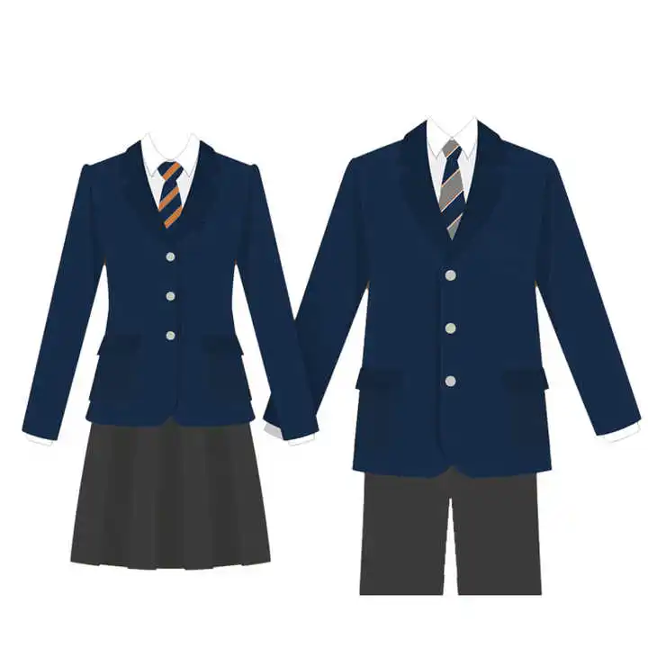 China Manufacturer Student Uniforms Custom make Beautiful school uniform design