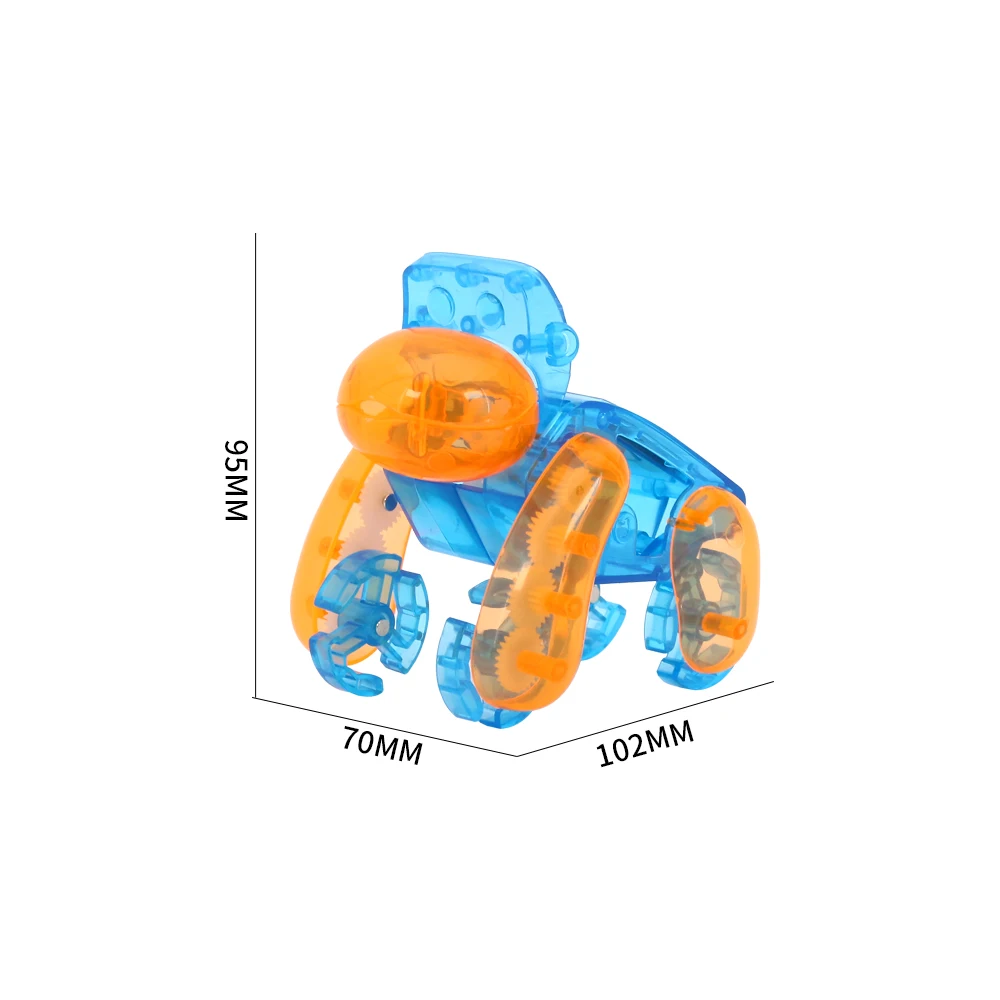 Qilong Education Stem Kids DIY Orangutan Shape Designed Solar Power Robot Energia Juguete Toys