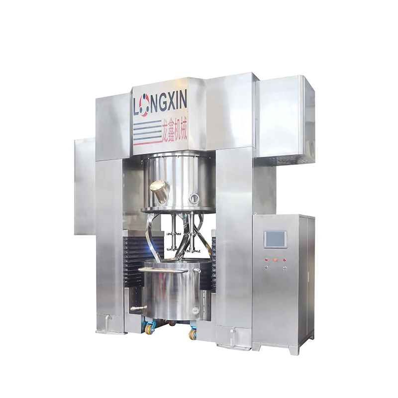 Industrial Double With Disperser For Lithium Battery Slurry hydraulic planetary mixer oilment