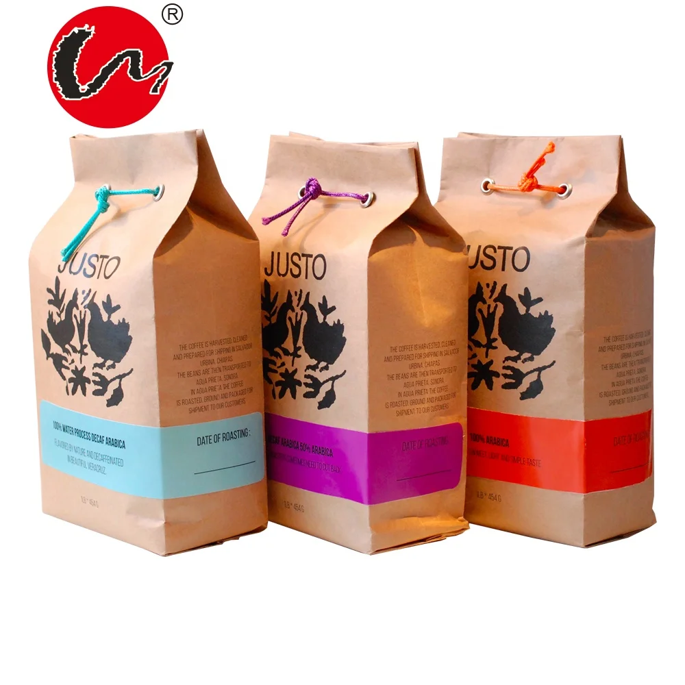 
China 250g Matt Finish Black Zip lock Roasted Coffee Bag Pouches flexible packaging 