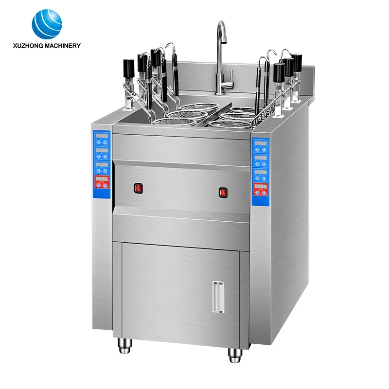 Automatic Lift Commercial Noodle Cooking Machine Pasta Noodle Cooker