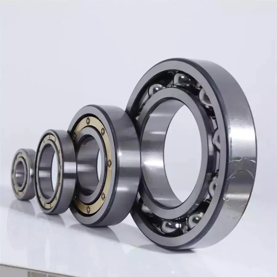 Deep Groove Ball Bearing Chrome Steel Clearance Vibration Feature Individual Rating