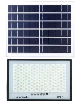 100w200w300w500w800w Light control + remote control + time control Solar ABS floodlight TW1 cornucopia series