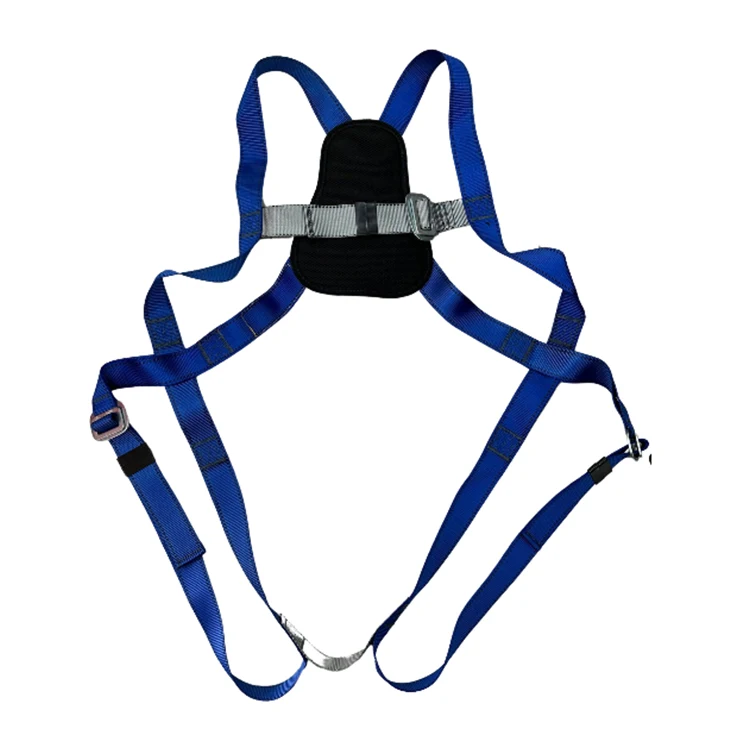 New Arrival Full-Body 5-Point Fall Protection Safety Harness Belt to Keep Safe Outdoor with Double Elastic Aluminum Lanyard