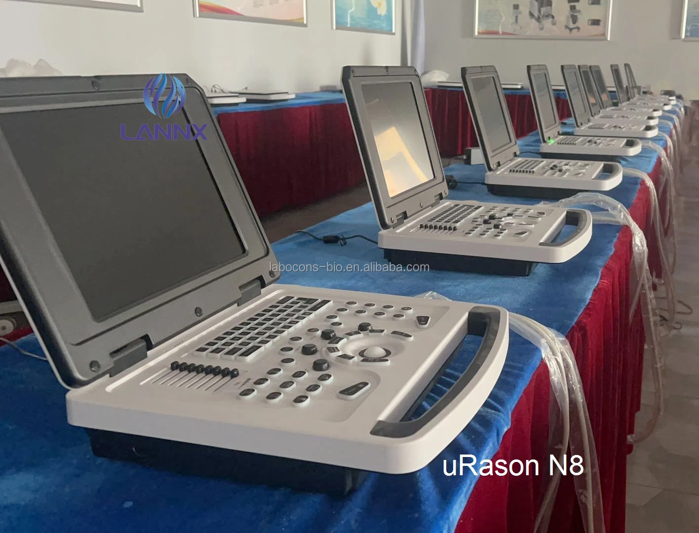 LANNX uRason N8 Factory price B/W Portable Ultrasound Machine Digital Ultrasonic Diagnostic Imaging System Doppler Ultrasound